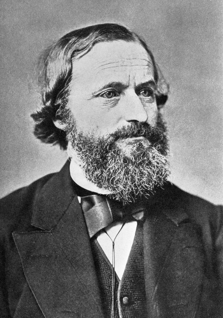 Detail of Gustav Robert Kirchhoff by Anonymous