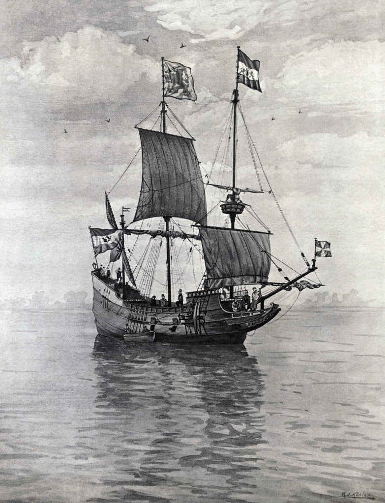 Detail of The Half Moon by Anonymous
