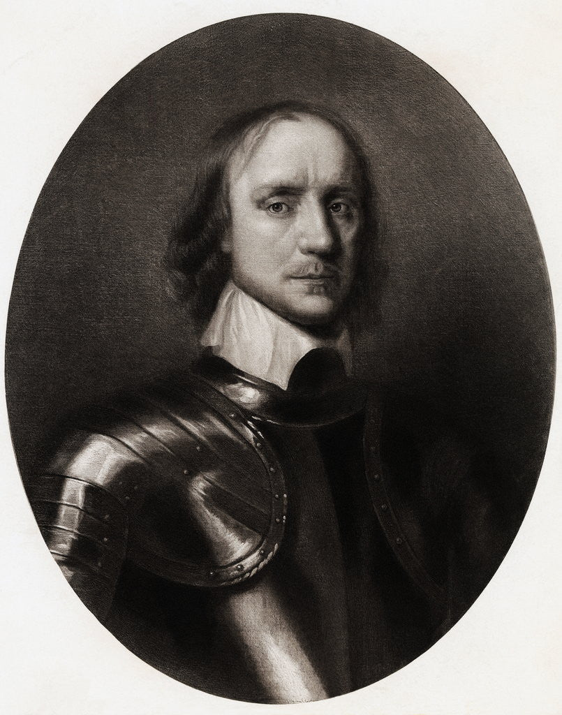 Detail of Oliver Cromwell by Anonymous