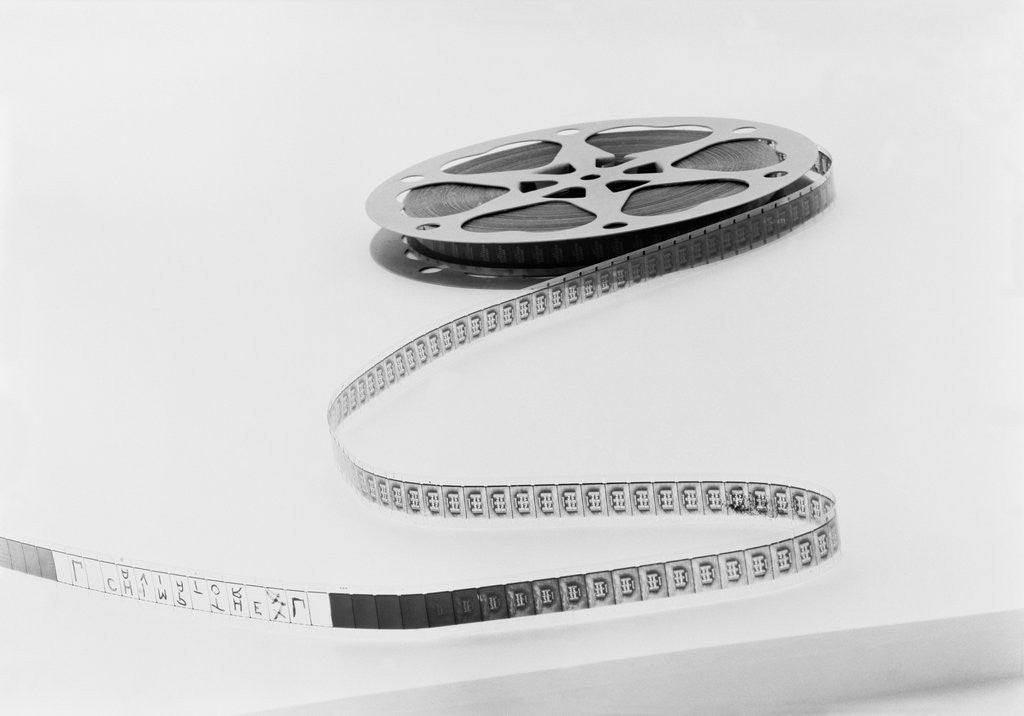 Detail of Reel of Movie Film by Corbis
