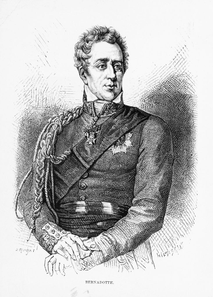 Detail of General Bernadotte by Anonymous