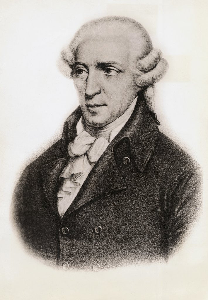 Detail of Portrait of Composer Joseph Haydn by Corbis