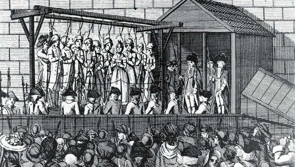Detail of Mass Hanging by Anonymous