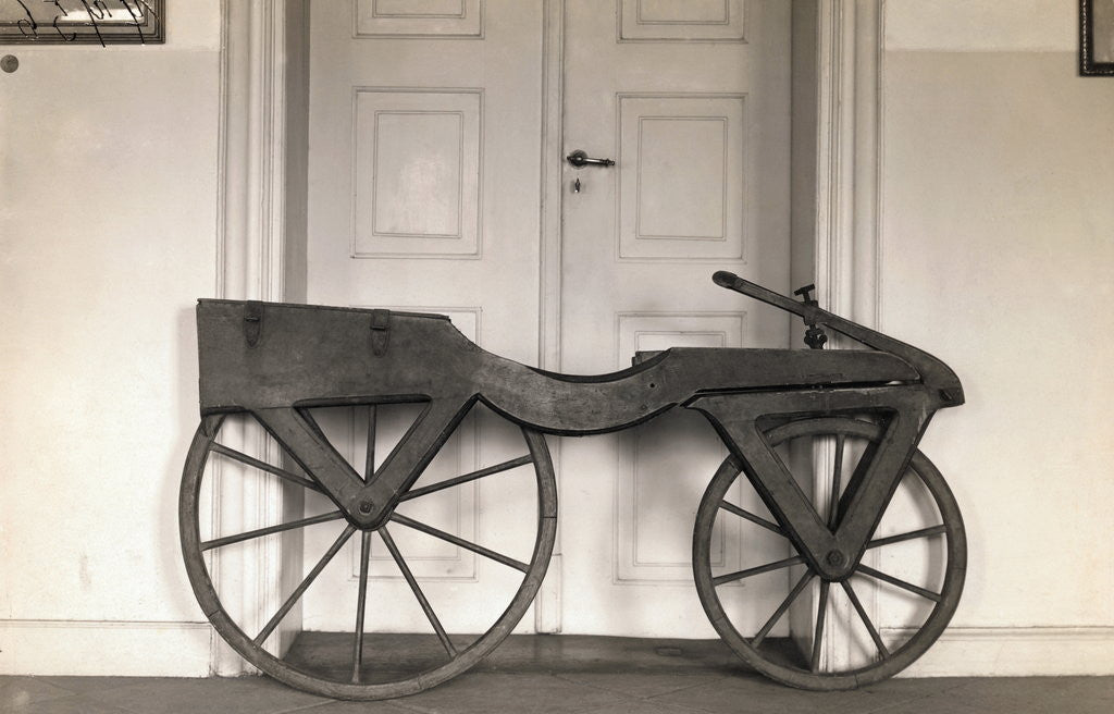 Detail of Early Bicycle by Anonymous