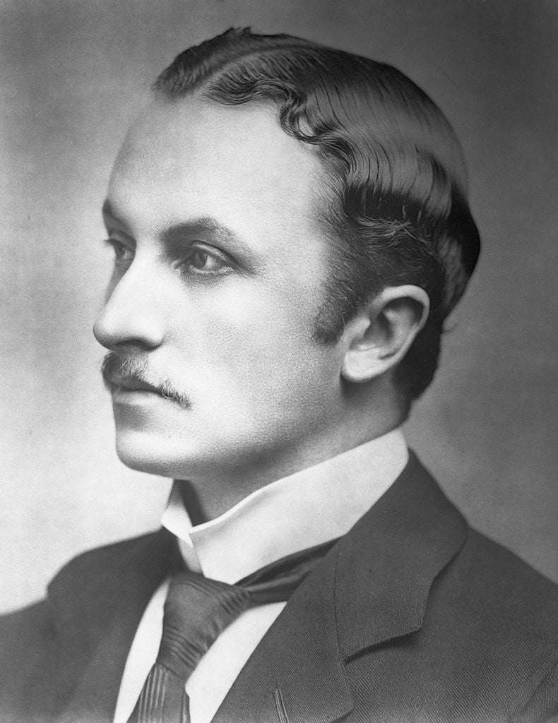 Detail of Portrait of George Nathaniel Curzon by Anonymous