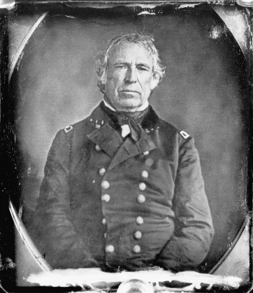 Detail of President Zachary Taylor in Uniform by Corbis