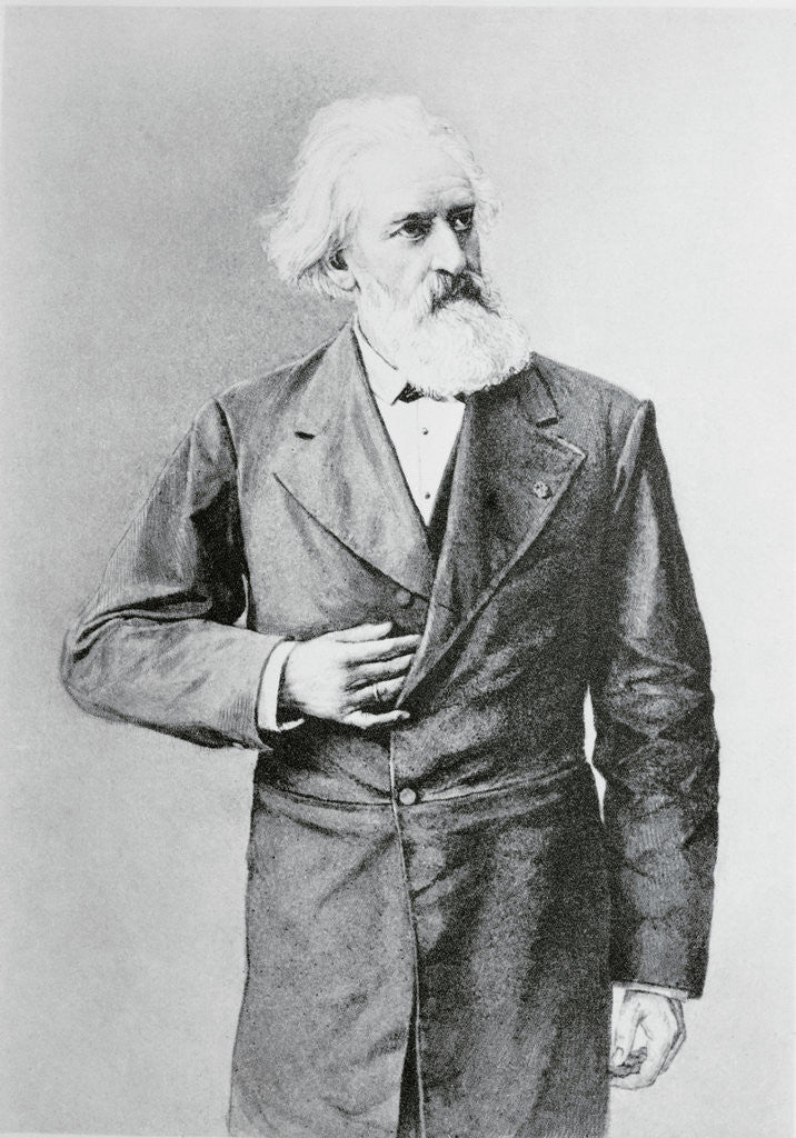 Detail of Portrait of Friedrich von Flotow by Anonymous