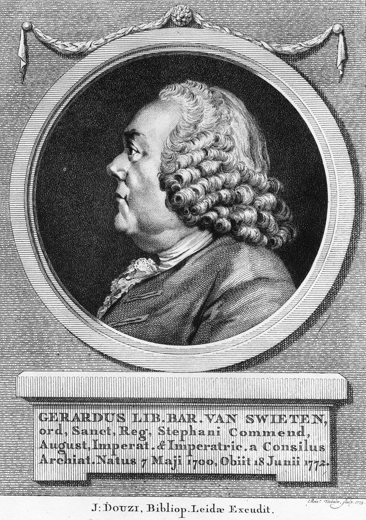 Detail of Gerard Van Swieten by Anonymous