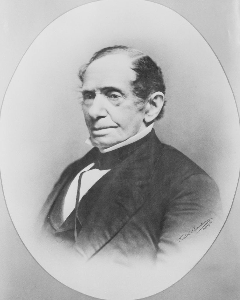 Detail of Portrait of Johns Hopkins by Anonymous