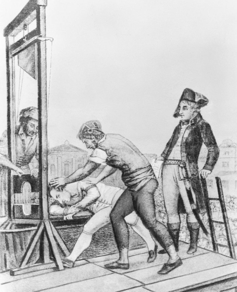 Detail of Execution of Robespierre by Anonymous