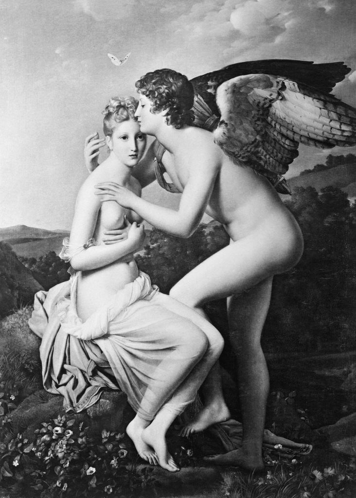 Detail of Psyche and Cupid by Anonymous