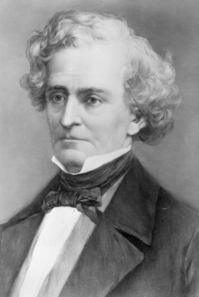 Detail of Illustrated Portrait of Hector Berlioz by Anonymous