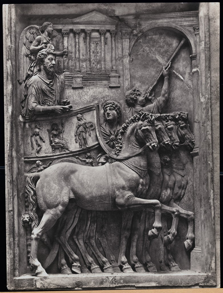 Detail of Statue of Marcus Aurelius by Anonymous