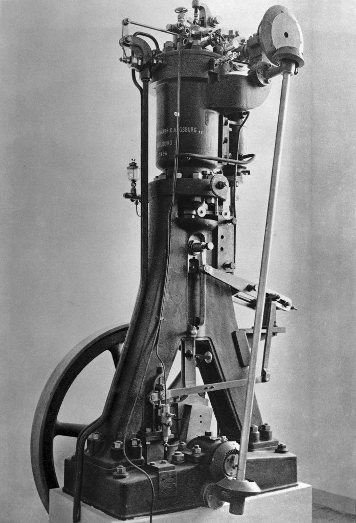 Detail of First Diesel Engine by Anonymous