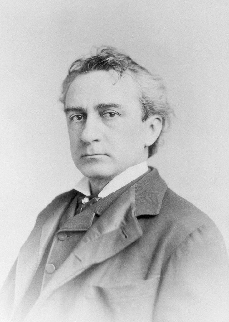 Detail of Portrait of Edwin Thomas Booth by Anonymous