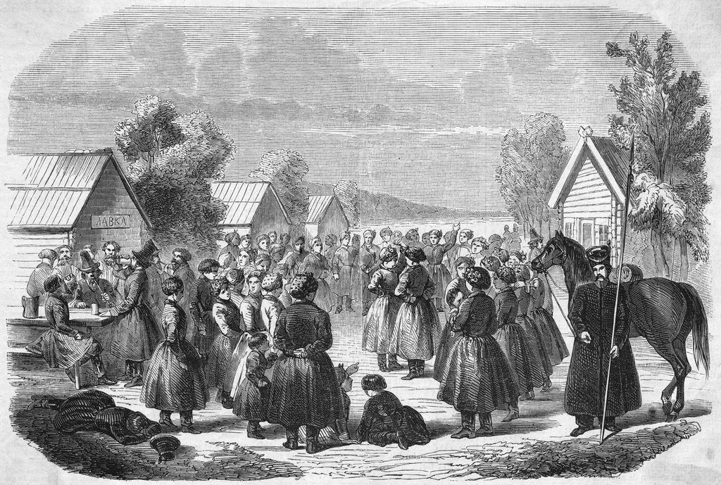 Detail of Peasants Dancing by Anonymous