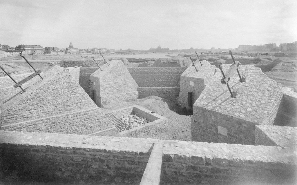 Detail of Eiffel Tower Support by Anonymous