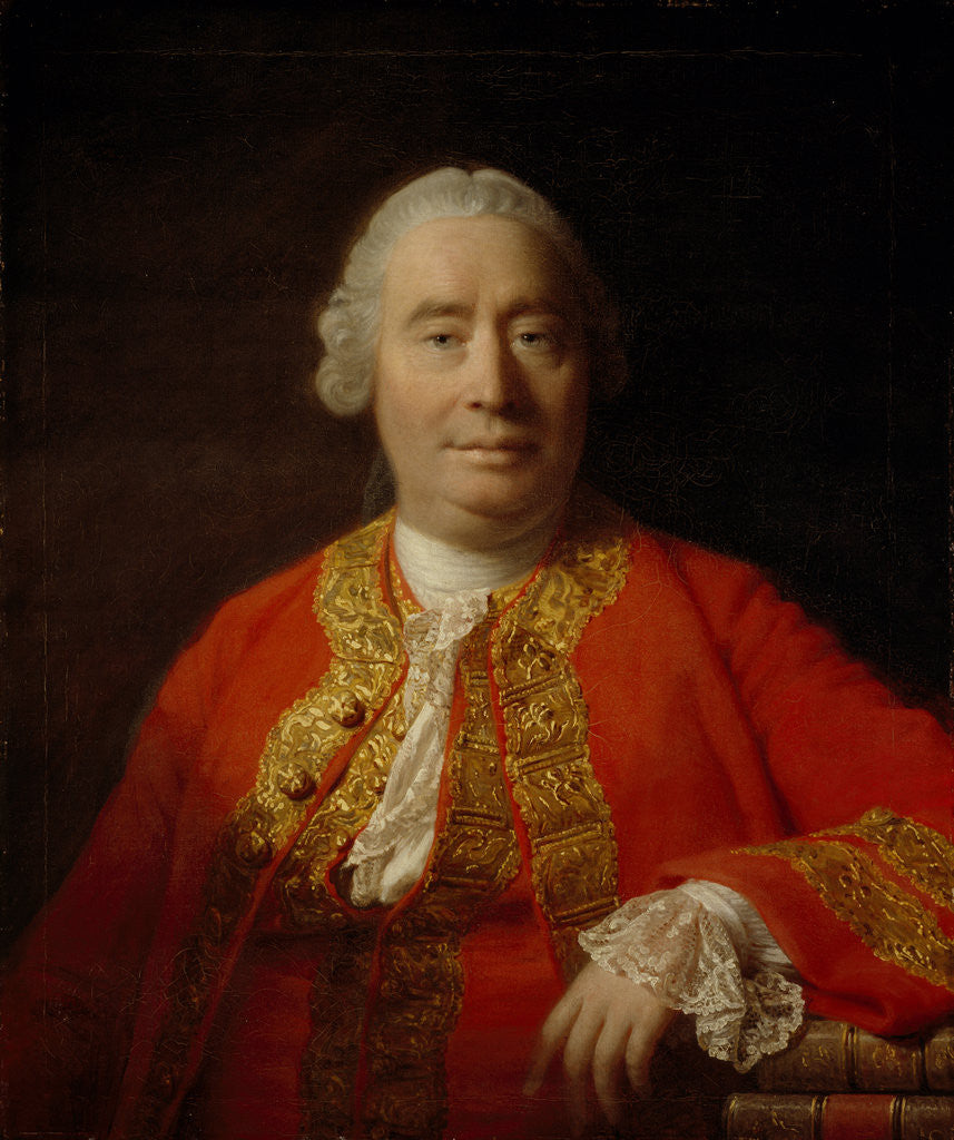 Detail of David Hume, 1711 - 1776. Historian and philosopher by Allan Ramsay