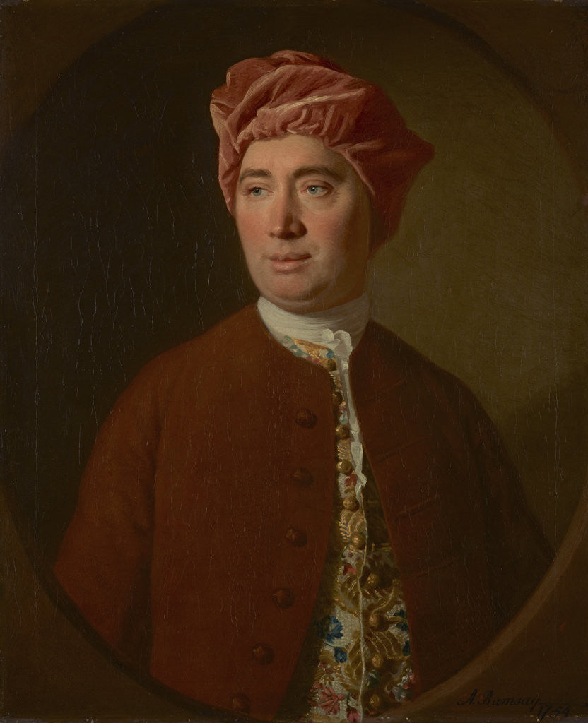 Detail of David Hume, 1711 - 1776. Historian and philosopher by Allan Ramsay