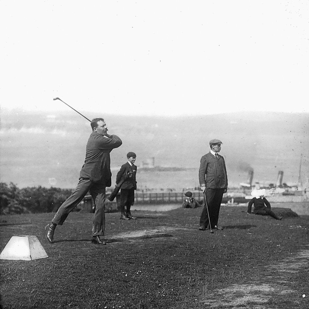 Detail of Douglas Head Golf Course, Isle of Man by George Bellett Cowen