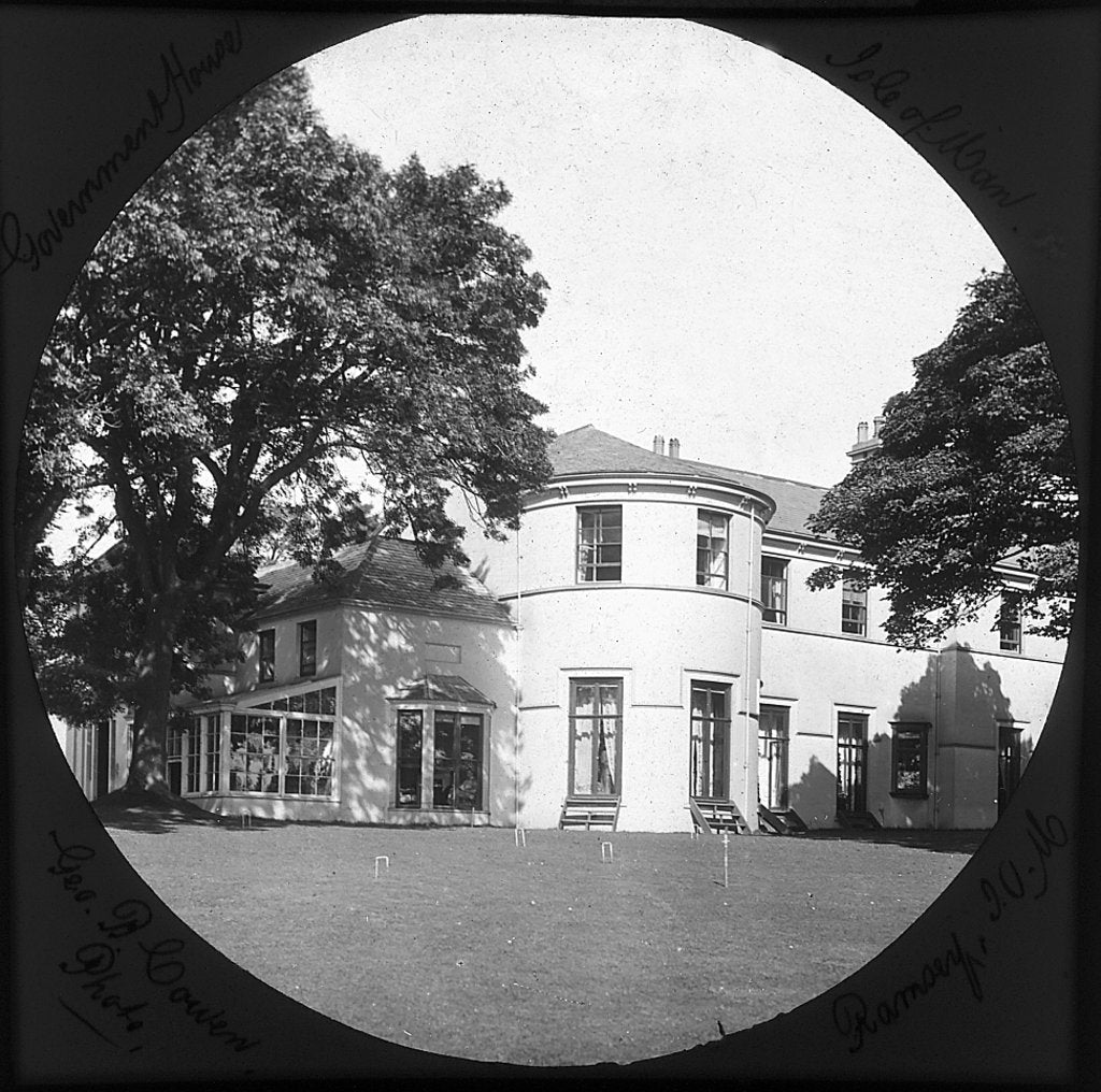 Detail of Government House, Onchan, Isle of Man by George Bellett Cowen