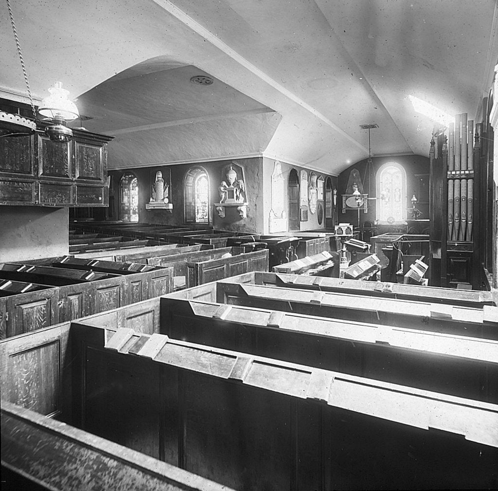 Detail of Malew Parish Church, Isle of Man by George Bellett Cowen