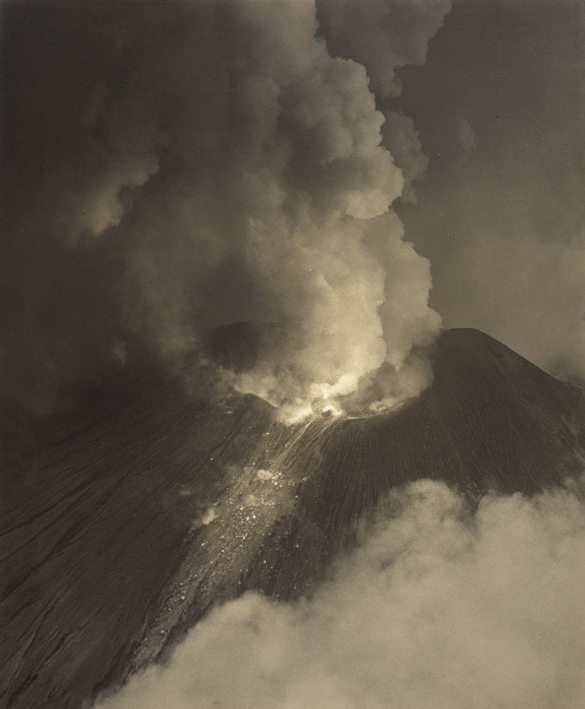 Detail of Volcano. Santa Maria, Guatemala by Alfred G. Buckham