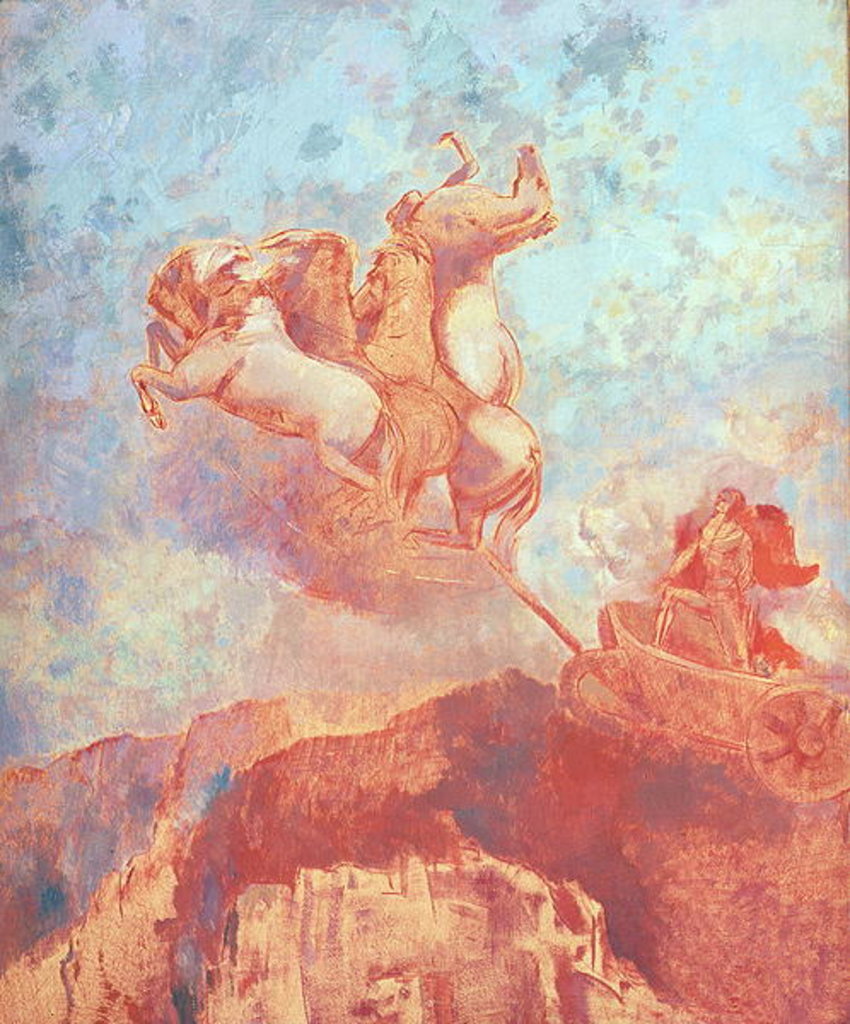 Detail of Chariot of Apollo, c.1908 by Odilon Redon