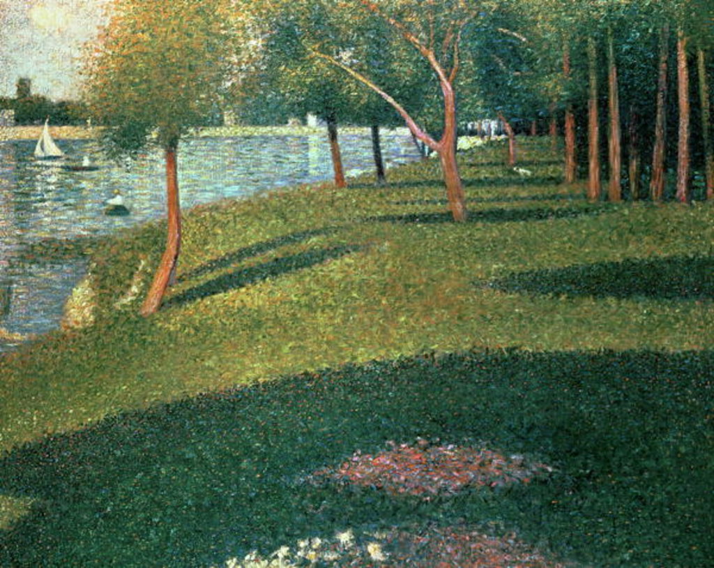 Detail of La Grande Jatte by Georges Pierre Seurat