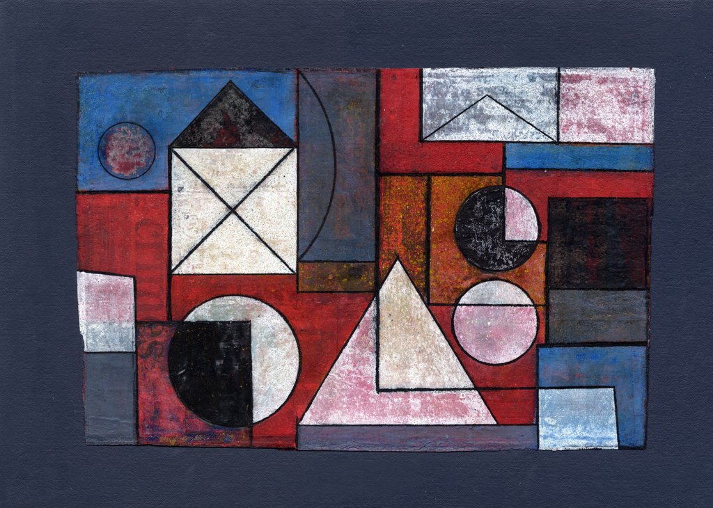 Detail of Collage Overlay, 2008 by Peter McClure