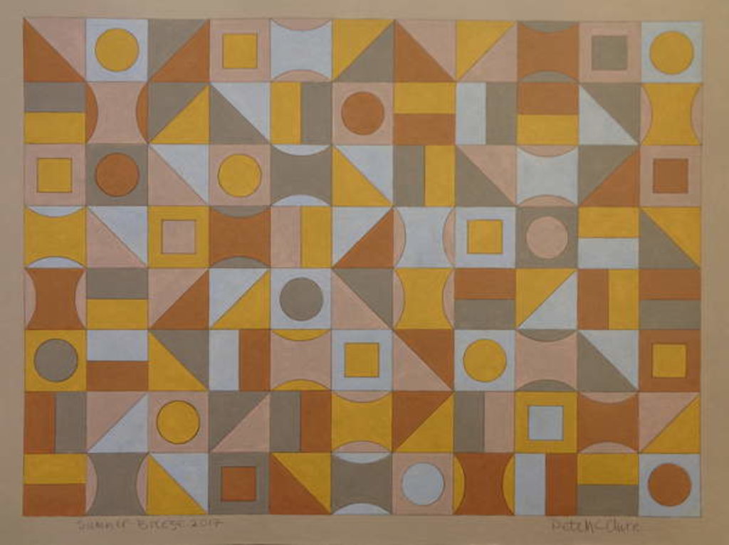 Detail of Summer Breeze, 2017 by Peter McClure