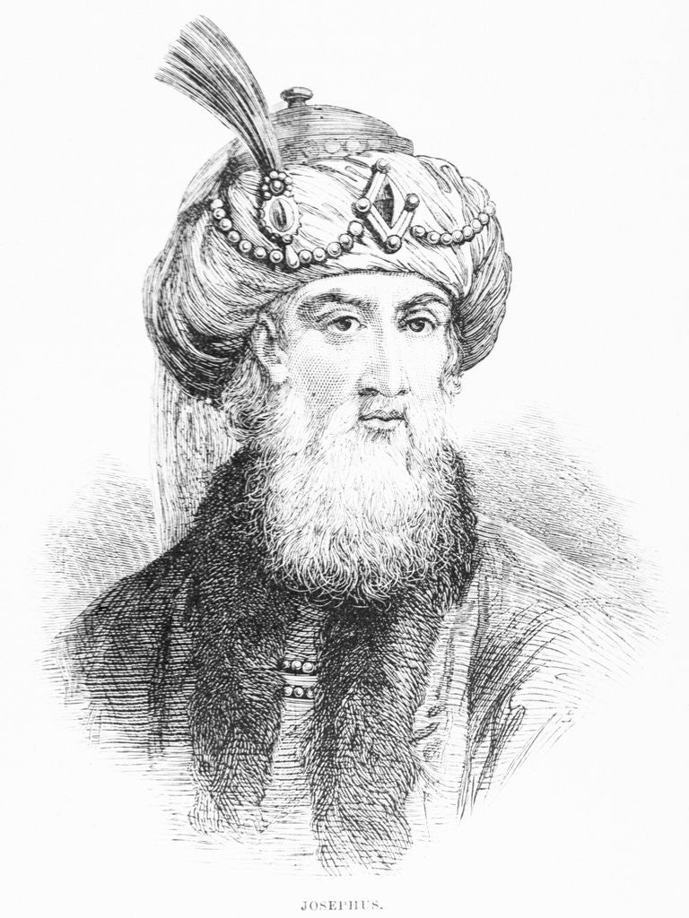 Detail of Illustration of Jewish General Flavius Josephus by Anonymous