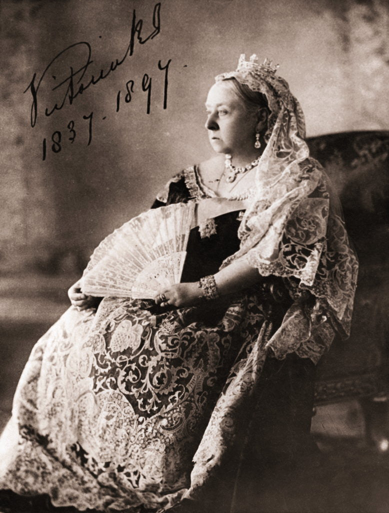 Detail of Queen Victoria by Anonymous