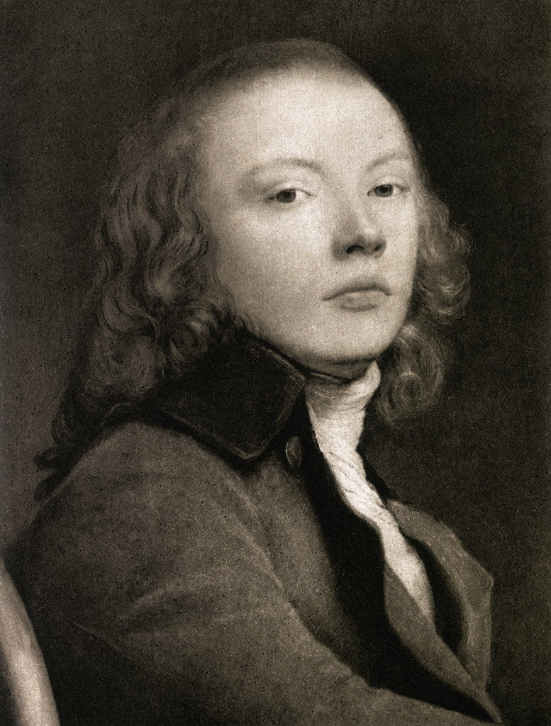 Detail of Portrait of Composer Wolgang Mozart by Anonymous