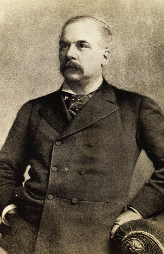 Detail of Portrait of J. P. Morgan by Anonymous