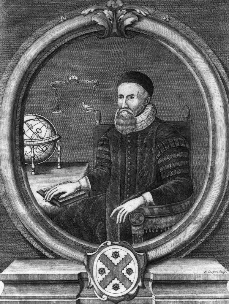 Detail of Portrait of John Napier by Corbis