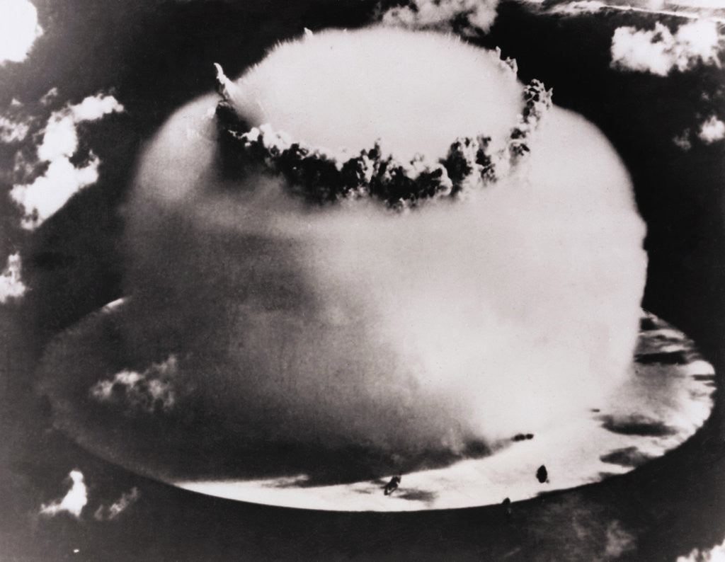 Detail of Atomic Bomb Explosion by Anonymous