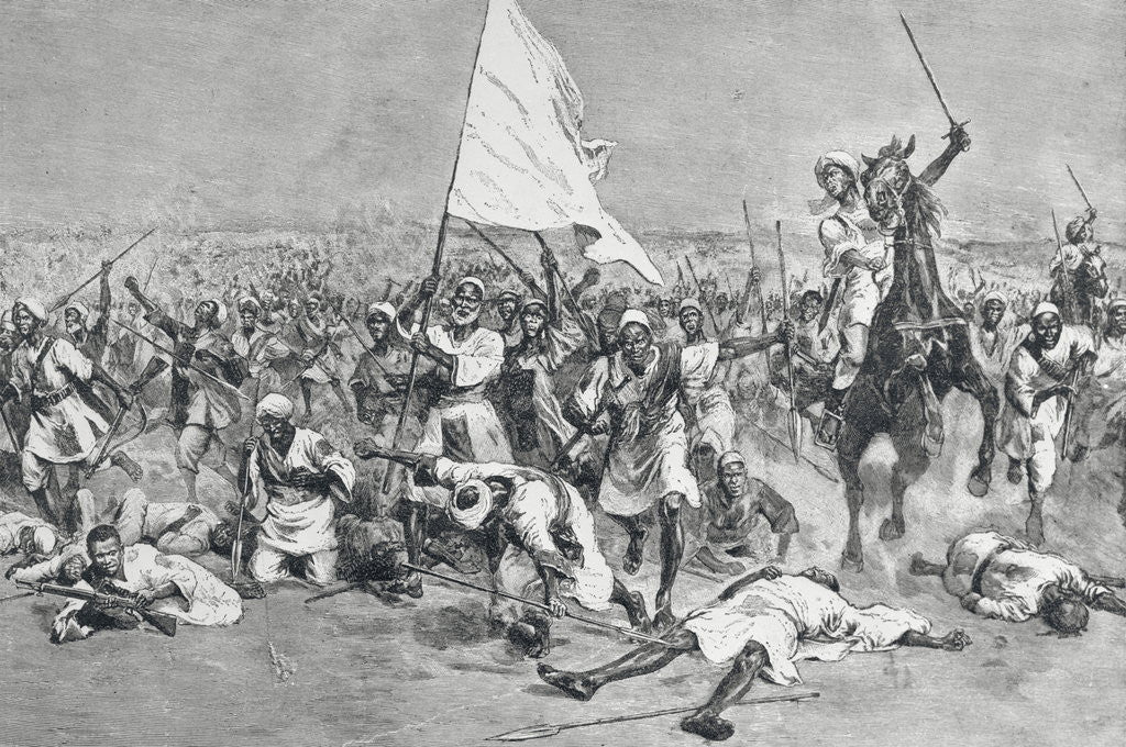 Detail of Soldiers Fighting by Anonymous