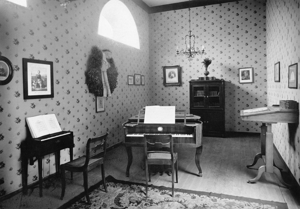 Detail of Interior of Robert Schumann Apartment by Anonymous