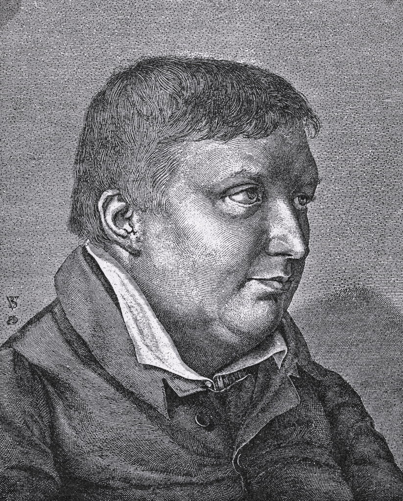 Detail of Friedrich von Schlegel by Anonymous