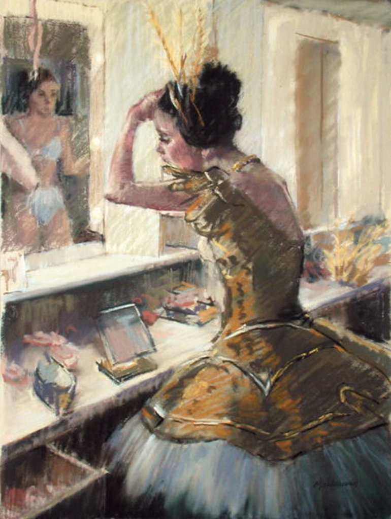 Detail of Final Touches by Pat Maclaurin