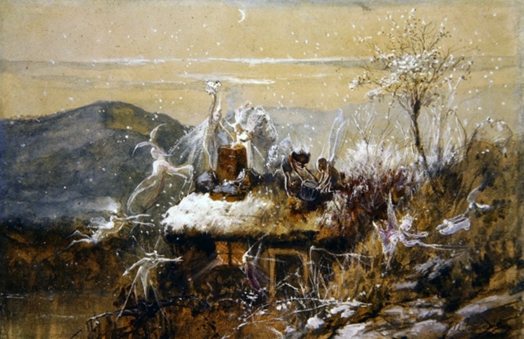 Detail of Christmas Eve by John Anster Fitzgerald