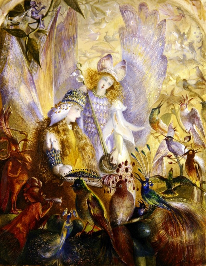 Detail of The Concert by John Anster Fitzgerald
