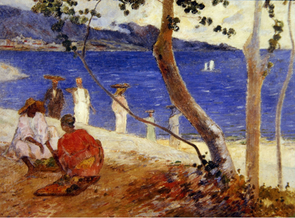 Detail of By the Sea, 1887 by Paul Gauguin