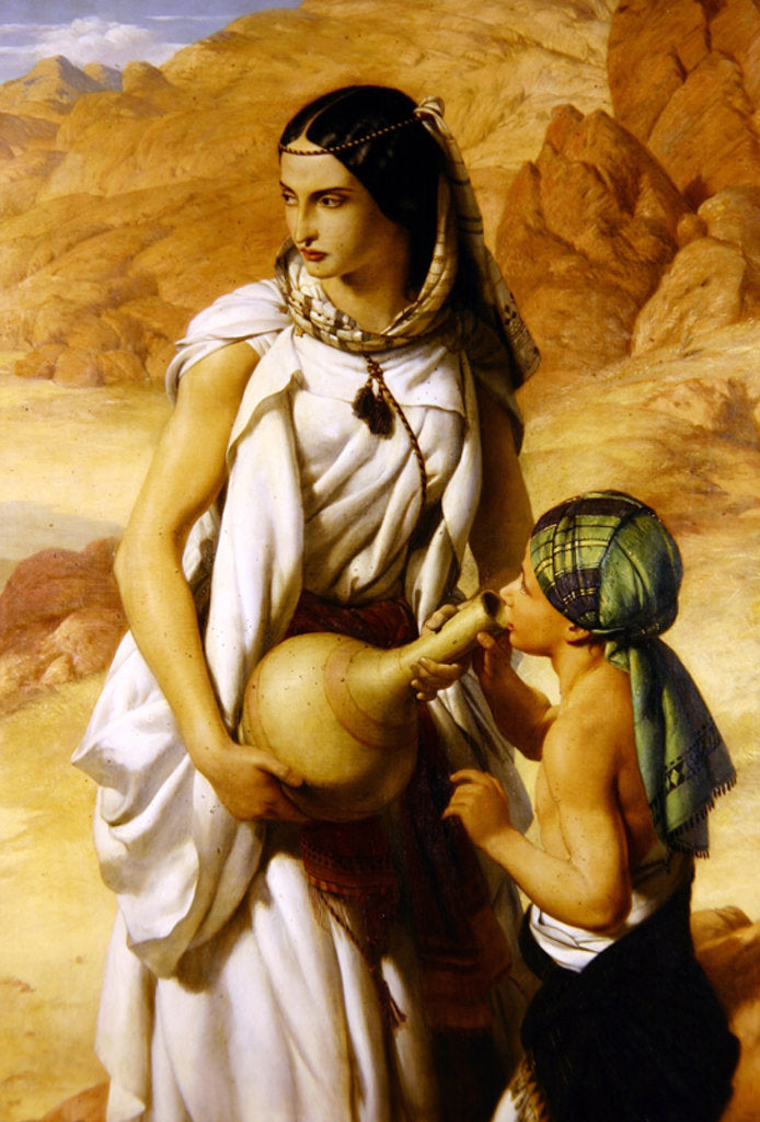 Detail of The Hebrew Mother of Moses by John Rogers Herbert