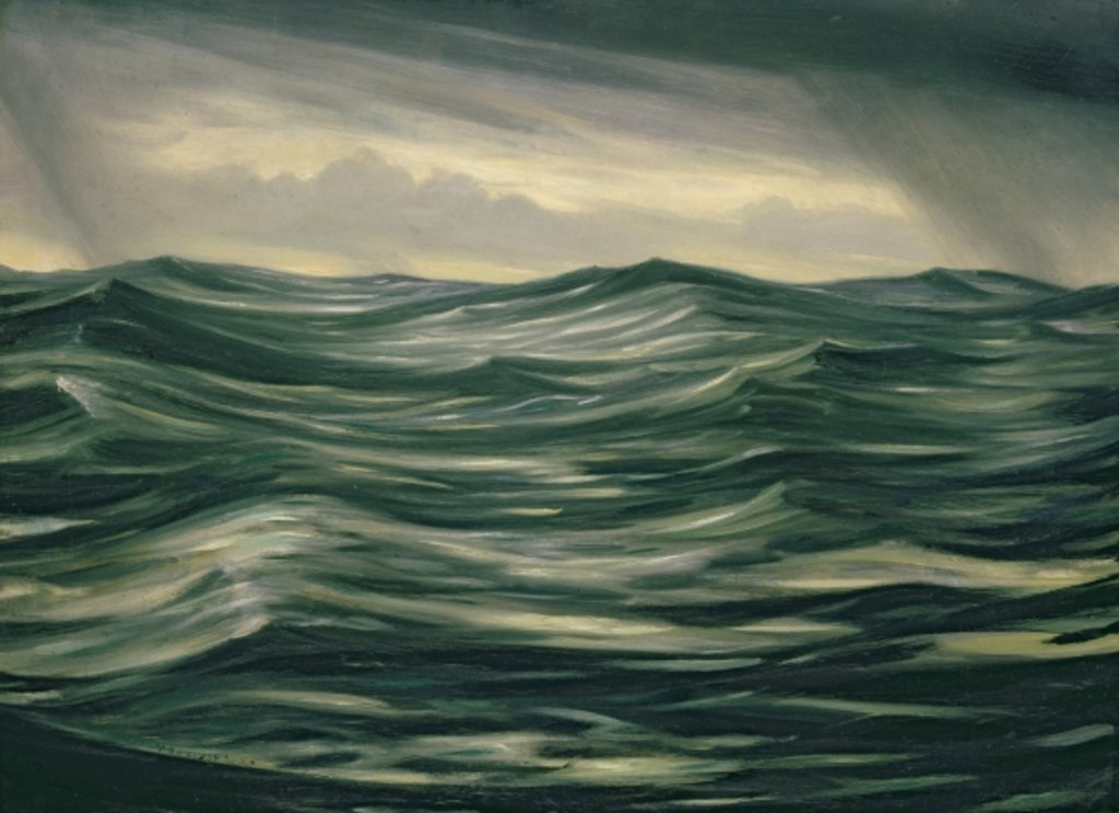 Detail of The Sea by Christopher Richard Wynne Nevinson
