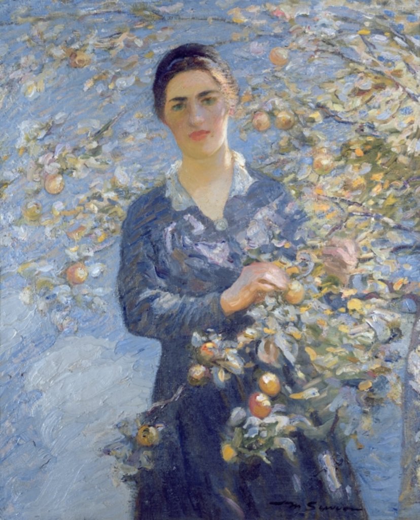 Detail of The Apple, 1917 by Mark Senior