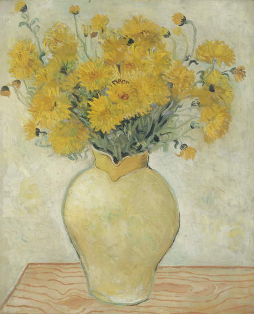 Detail of Yellow Chrysanthemums, 1925 by Christopher Wood
