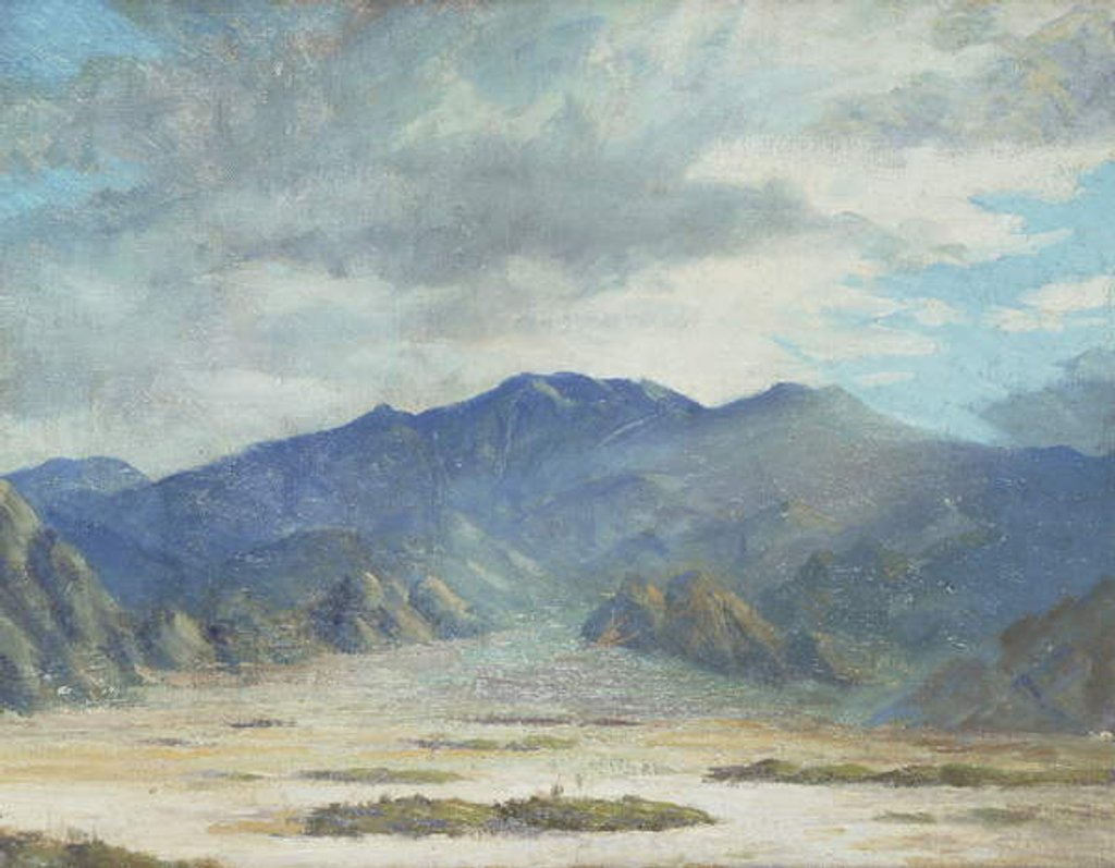 Detail of California Desert Scene by Harold Arthur Streator