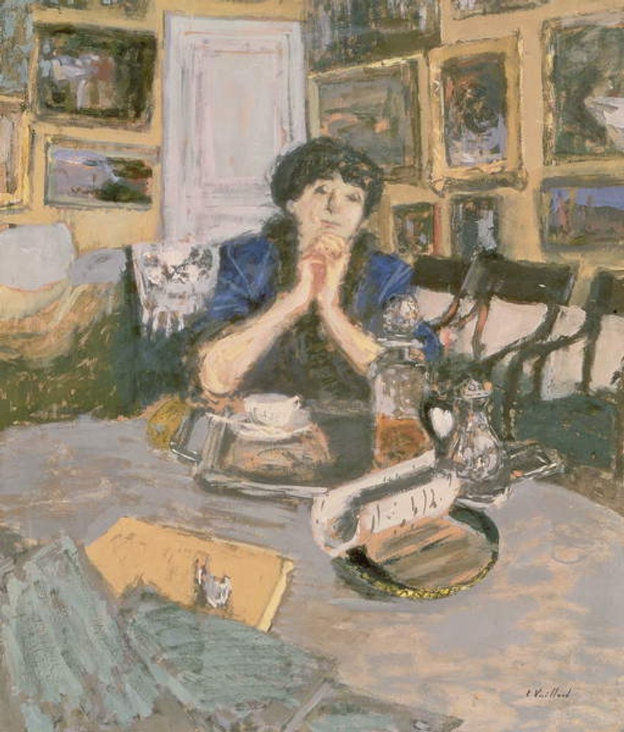 Detail of Madame Hessel with a Shawl, 1911 by Edouard Vuillard